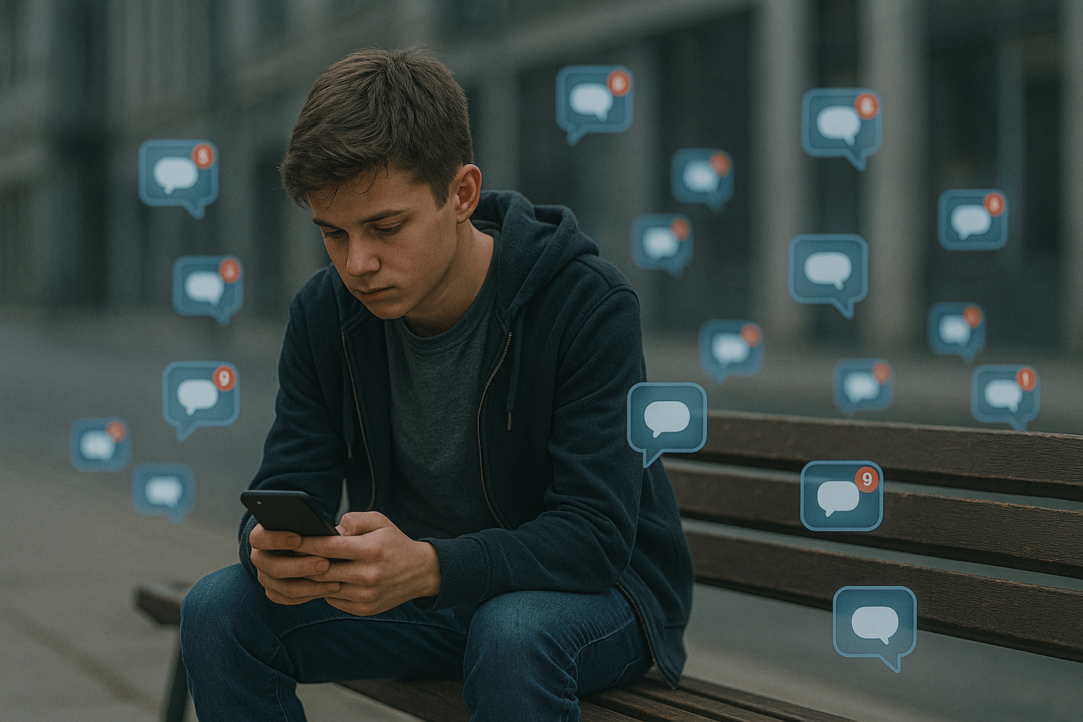 Scopri di più sull'articolo Sentirsi soli online è normale? Cause e soluzioni della solitudine digitale.
